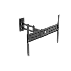 Meliconi SLIMSTYLE Plus 400S Support Mural Fixe Ultra-Mince TV 40-82 Pouces - VESA 200-400 - Noir