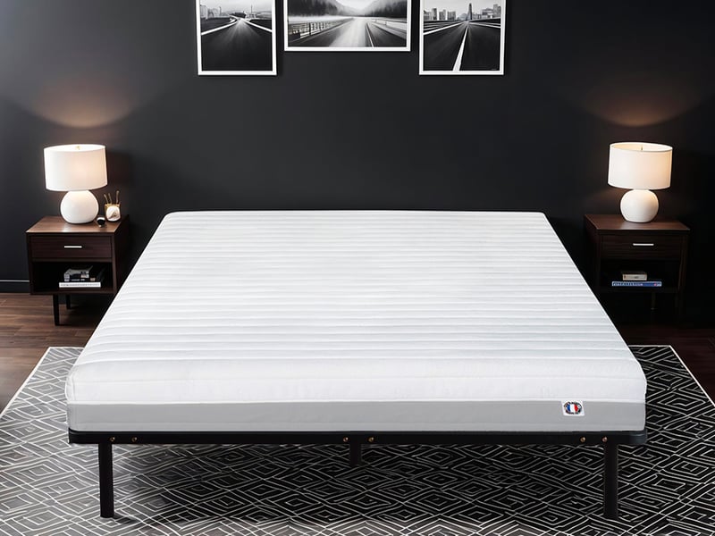 amuéblate online Matelas 135 x 180 cm viscoélastique Aris avec Face