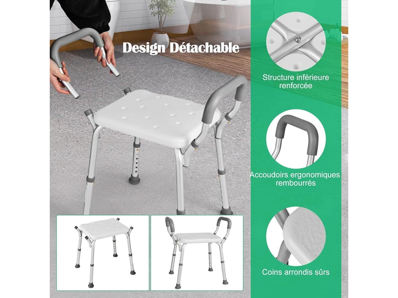 Lot De 6 Patins Antidérapants En Caoutchouc Pour Tabouret De Batterie - 7x4.5x2.5 Cm | Protection Sol Et Réduction Bruit