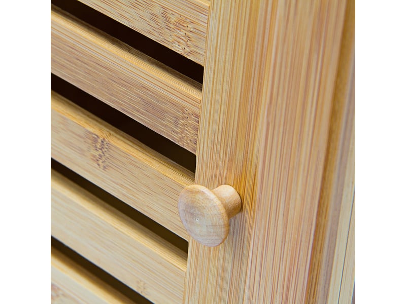 Échelle Porte-Serviettes Navaris En Bambou - 150x56 Cm, 4 Barreaux - Rangement Salle De Bain Murale Pour Serviettes Et Linges