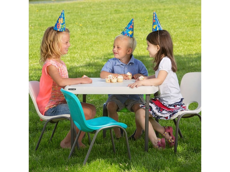 Grand Plateau En Plastique Tuff 100 Cm - Blanc, Pour Jeux D'Enfants, Activités Manuelles, Bricolage - Robuste Et Polyvalent