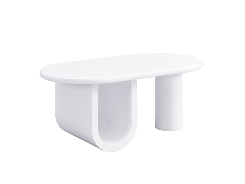 lcvtos Table Basse Moderne en Bois Massif, Petite Table à Thé lcvtos Table Basse Moderne en Bois Massif, Petite Table à Thé