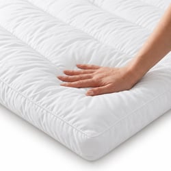 CASABEL Surmatelas 180 x 200 cm Mémoire de forme et Gel Rafraîchissant Housse Lavable de 5 cm | Leroy Merlin