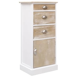 Commode 6 Tiroirs En Bois - 100x34x73 Cm - Design Cannage - Pour Chambre, Salon, Entrée - Montage Facile