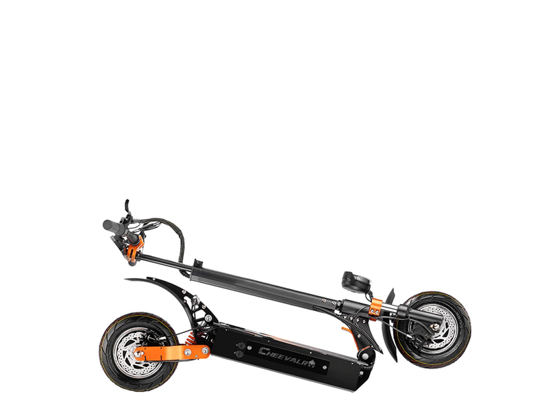 Trottinette électrique Cheevalry S10 - 3200W, 52V, 33Ah, 10 Pouces - Autonomie 130 Km, Pliable - Neuf