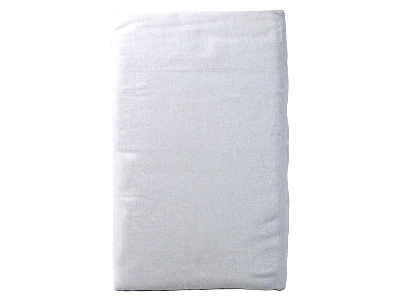 Protège-Traversin Molleton 100% Coton 140 Cm - Blanc, Fabriqué En France