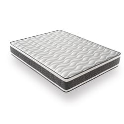 Simpur Relax Matelas Mémoire Forme Soft 160x200cm | Anti-Stress Carbone - Épaisseur 19cm - Tissu 3D Airfresh