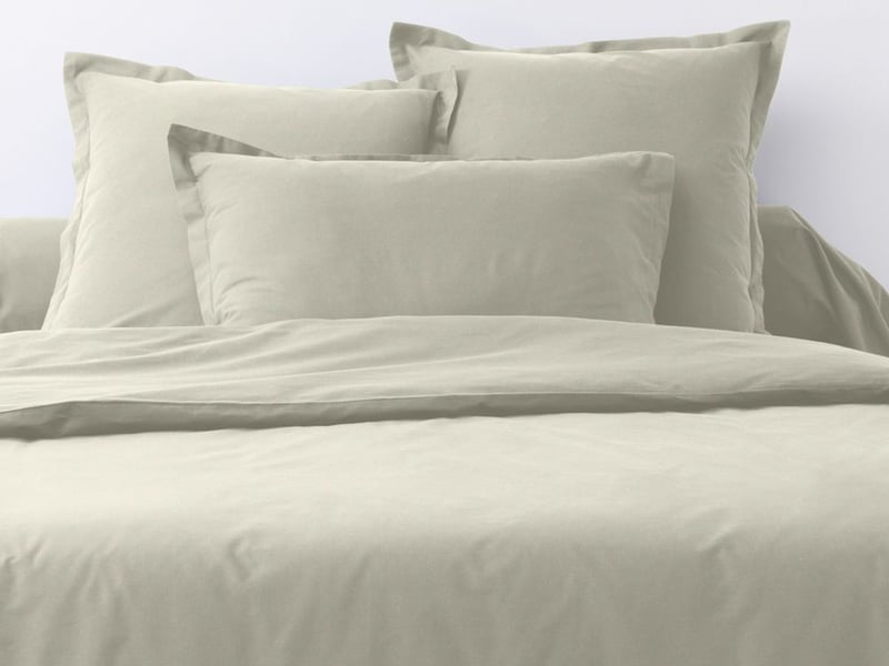Taies D'oreiller 50x70 Cm 100% Coton - Lot De 2, Hypoallergéniques, Anti-acariens, Fermeture éclair, Protection Microban