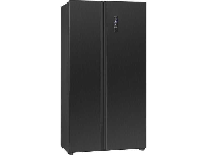 Réfrigérateur-Congélateur Bomann 320L Noir – Sans Givre, Système MultiAirflow, Éclairage LED, 4 Étagères Verre, 39 DB