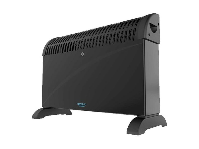 Radiateur à Quartz Cecotec Ready Warm 7100 - 1200 W, 3 Puissances, Oscillation 70°, Anti-Renversement - Chauffage D'Appoint Pièce 10 M²