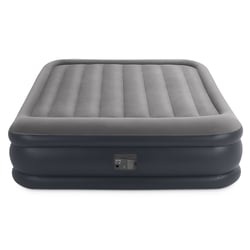 Matelas Gonflable 2 Personnes Zearna - Pompe Intégrée, Gonflage 3 Min, 203x152x40 Cm - Parfait Pour Camping Et Invités - 9