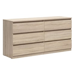 Commode 4 Tiroirs Blanc 60x34x90 Cm - Style Scandinave Avec Pieds Métalliques - Meuble De Rangement Chambre