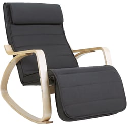 Chauffeuse Convertible Paloma En Tissu Gris Anthracite - Fauteuil Lit 2-en-1 Gain De Place