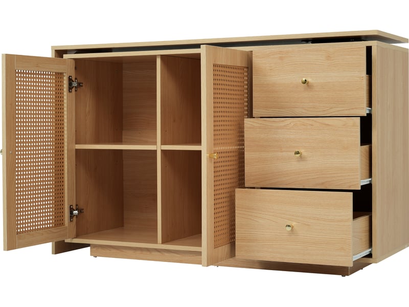 Bureau D'Angle 120x50cm Avec Niche Pour Chat/Chien - Bureau Maison, Rangement, Forme L Ou Droit