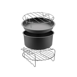 Moule Silicone Air Fryer Pour Ninja AF500EU - Compatible Cosori 10L, Protection Du Panier Anti-Gras