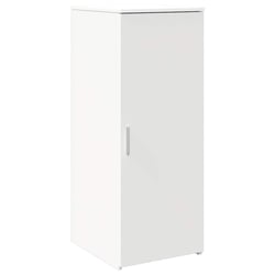 Armoire Métal Verrouillable SONGMICS - 2 Portes, 2 étagères Réglables - 80x40x90cm - Noir - Bureau, Salon