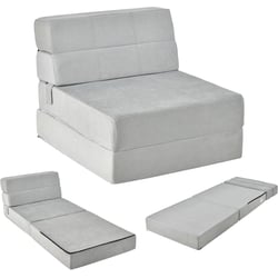 INTEX Chauffeuse Gonflable 2-en-1 Fauteuil Lit 1 Place - Ameublement Confortable Pour Invités, Camping Ou Maison, Dimensions Lit 109x218x66cm