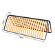 Cadre à Lattes Pliable Avenue Literie - 140x190 Cm | Sommier Métal Avec 20 Lattes Hêtre