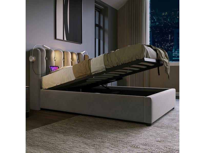 Lit 1 Place Avec Coffre De Rangement Et Sommier à Lattes 80x190 Basel Twin Llb Living Life Bed Lit 1 Place Avec Coffre De Rangement Et Sommier à Lattes 80x190 Basel Twin Llb Living Life Bed