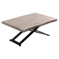 Table D'appoint En C Rotative Et Réglable En Hauteur - Pour Canapé, Lit, Salon, Noir
