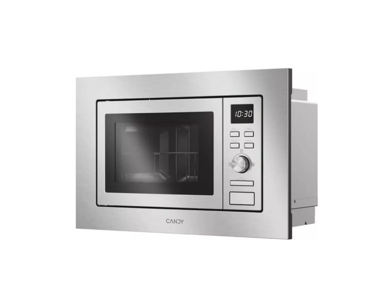 Micro-ondes Encastrable CANDY Avec Fonction Grill - 20 L, 800 W, Commande Boutons, Acier Inoxydable