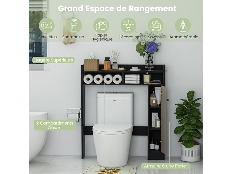 Siège De Toilette Chauffant USB - 5 Niveaux De Température + Minuterie - Confort Pour L'hiver, Idéal Pour Seniors