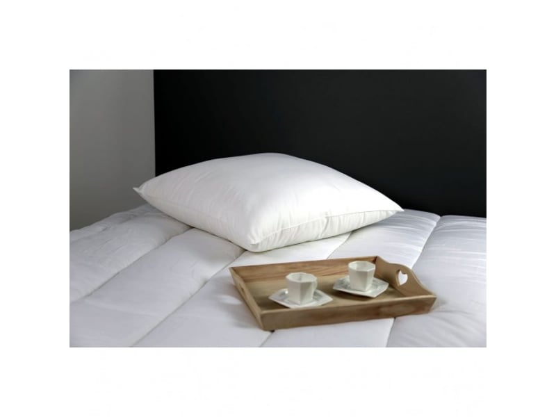 Lot De 2 Oreillers Microstar DODO 60x60cm - Anti-Acariens, Garnissage Polyester, Fabriqué En France