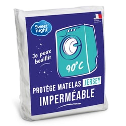 Alèse Imperméable Bébé 70x140 Cm - Molleton Coton, Lavable à 95°C, Testé Oeko-Tex, Pour Lit Enfant