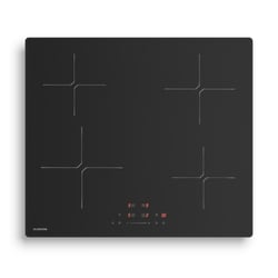 Ciarra CABBIH3-C Plaque à Induction Encastrable 59 Cm - 3 Zones, 5600W, Verre Microcristallin, Tactile