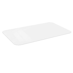 BLACK+DECKER Tapis De Chaise De Bureau 90x90 Cm - Protection Sol Transparente - Pour Sols Durs