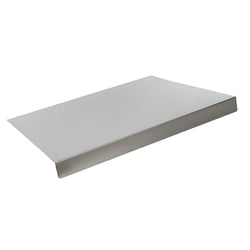Protection Anti-éclaboussures En Silicone Pour évier - 49 Cm De Long - Réutilisable Et Lavable Au Lave-vaisselle - Couleur Gris