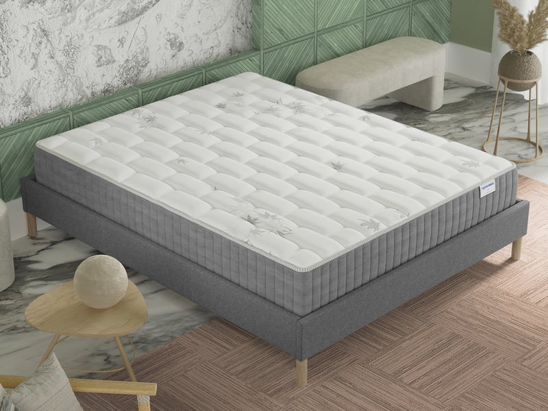 GMVZGQW Cache-Sommier Plissé Sur Mesure 38 Cm Crème – Jupe De Lit 160x200x55 Cm, Tissu Infroissable Microfibre Polyester