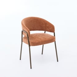 Fauteuil À Dîner Marlo Hêtre Ambre - Atmosphera