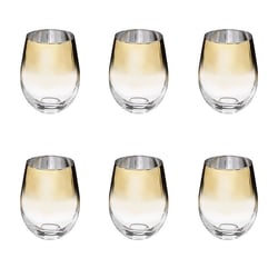 Verrines En Verre Analya 10cl - Lot De 6, Transparentes, Parfaites Pour Desserts, Apéritifs, D.5,1 X H.8,4 Cm