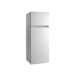 Réfrigérateur Congélateur Haut Brandt BFD4522EW - 206L - Classe E - 55cm De Large - Froid Statique