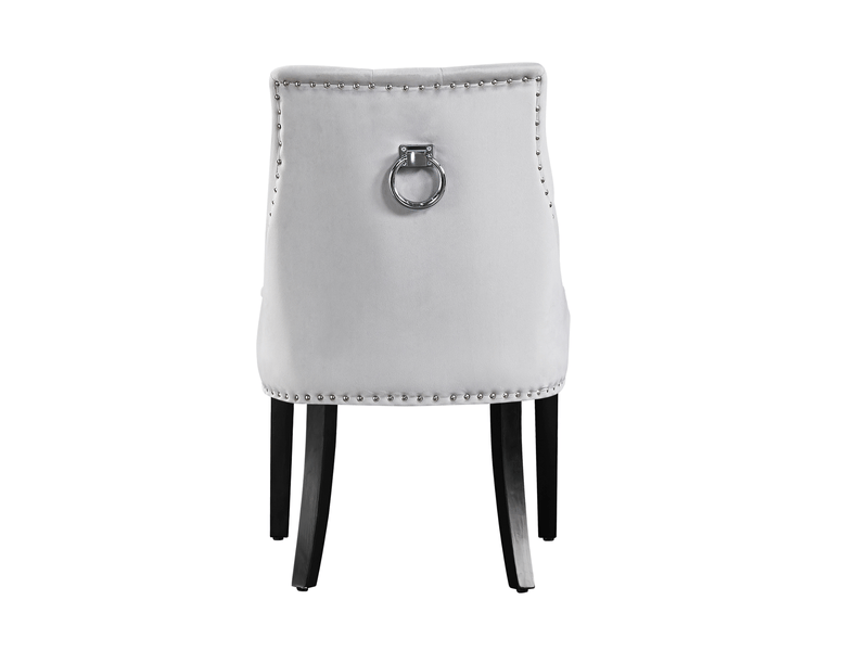 Lot De 6 Chaises De Salle à Manger YU YUSING - Velours Beige, Bois Massif, Capacité 150kg