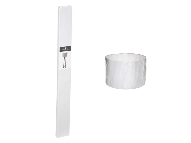 Lampadaire Molu - bois et blanc H140 cm - Atmosphera créateur d'intérieur | Leroy Merlin