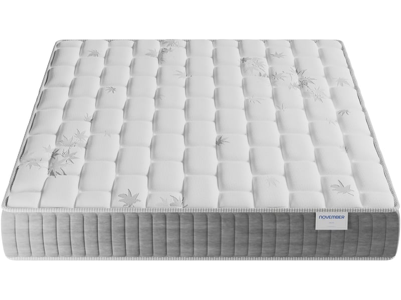 Cache-Sommier Plissé 160x200x55 Cm Crème - Jupe De Lit Confortable Et Élégante