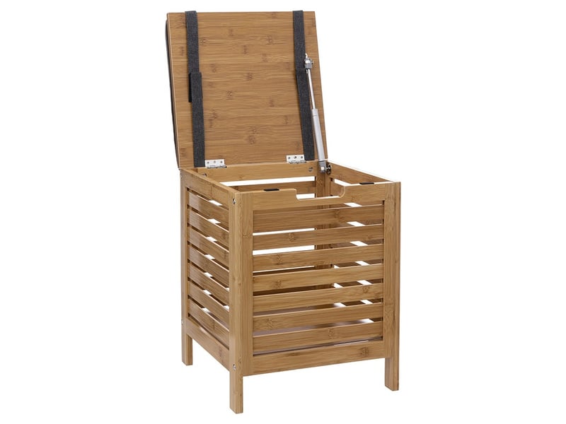 Tabouret Rangement Bambou Noir - 5five à Prix
