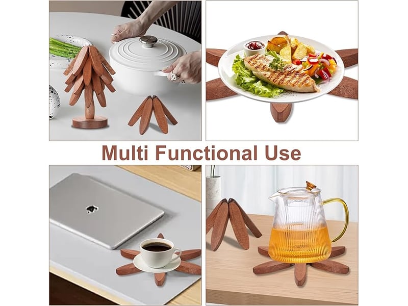 Set De Table En Bois En Forme D'arbre Pour Plats Chauds, Dessous De Plat Pour Casseroles Et Poeles Dessous De Plat Maniques 3 Dessous De Plat 94370677