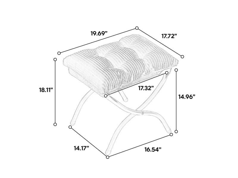 Fauteuil à Bascule En Simili Cuir D'agneau - Confort Haut Dossier, Accoudoirs Poches - Bois, Charge 120 Kg