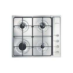 Jeu De 5 Partiettes/plaques De Cuisson Gaz Pour Hotpoint Ariston - Fonte Noire - Double Alimentation - Neuf