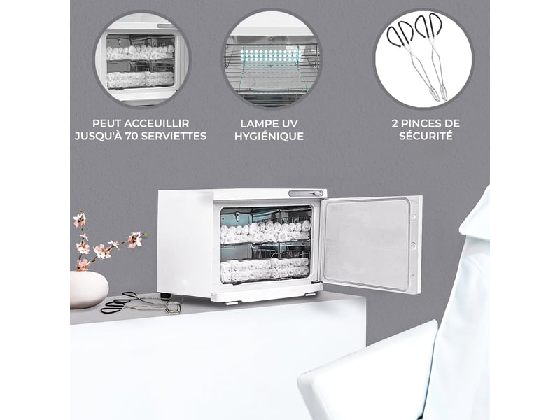Chauffe Lingettes Humides Portable Abaodam - Réchauffeur Serviettes Bébé Avec Thermostat