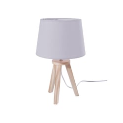 Lampe De Chevet Enfant étoiles - 19 Cm De Haut, Métal Gris, Inscription "La Tête Dans Les étoiles" - 11