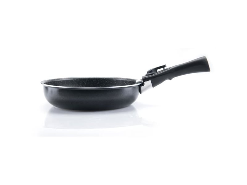 Set 3 Poêles Arthur Martin 20-24-28cm + Poignée - Antiadhésif - Aluminium - Compatible Induction