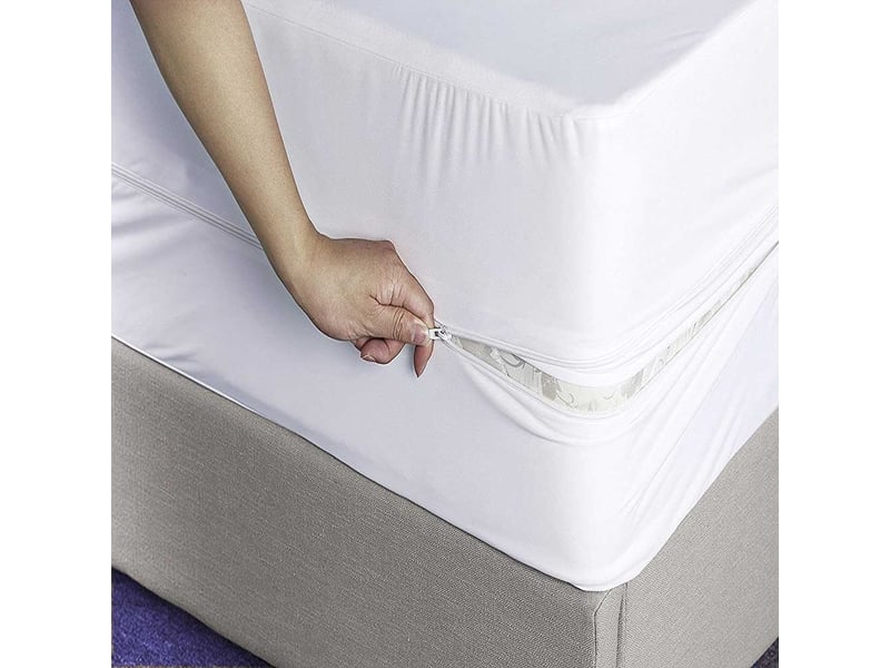 RICHAIR Alèse Protège-Matelas Bébé 70x190 Cm - Imperméable, Silencieux, Ultra-Absorbant, Hypoallergénique Et Anti-Acarien