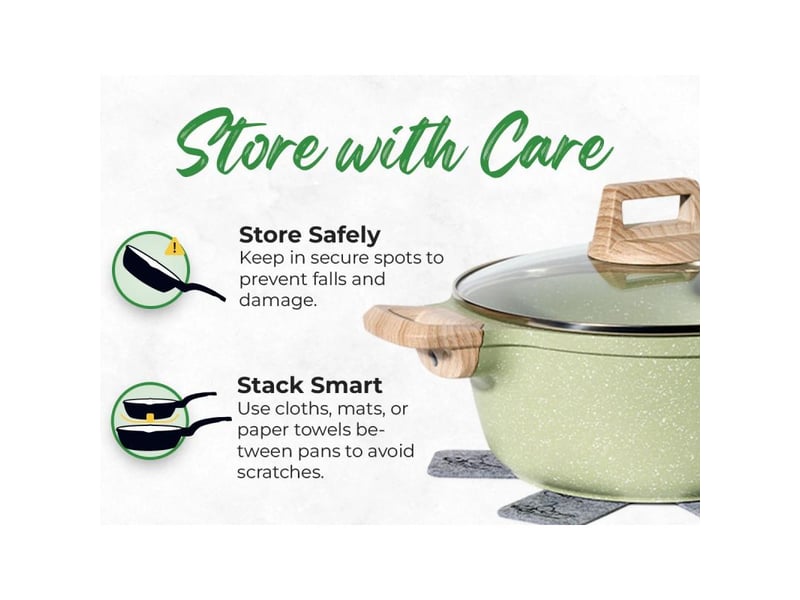 Batterie De Cuisine Induction 15 Pièces Just Perfecto - Poêles Et Casseroles Antiadhésives Granit, Wok, Ustensiles - 10