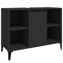 Armoire Murale En Bambou Pour Salle De Bain - 60x40x20 Cm Avec Porte Et étagères Ouvertes - Rangement Gain De Place