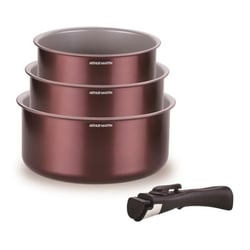 Cocottes En Céramique BESTonZON - Lot De 2 Marmites Antiadhésives Avec Couvercles
