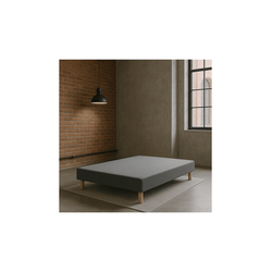 Sommier Tapissier 80x200cm | Fabrication Française | Bois Massif | Anti-Acariens | Livraison Sous 4J